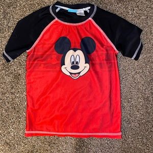 Disney Mickey Mouse swim top